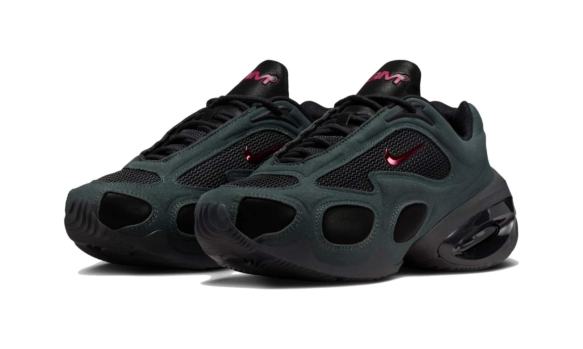 Nike Air Max Muse Black Seaweed Noble Red