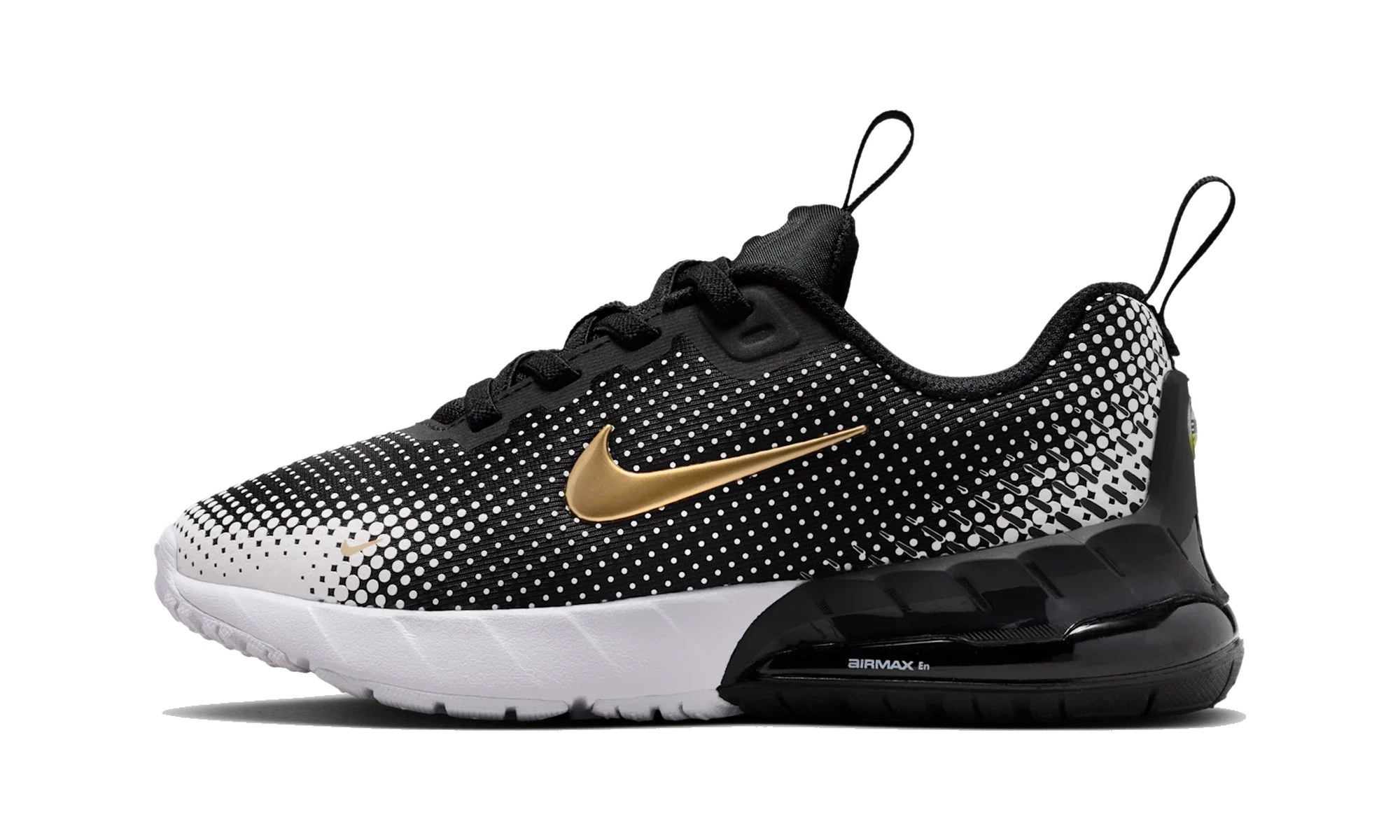 Nike Air Max Phoenix Black White Metallic Gold (PS)
