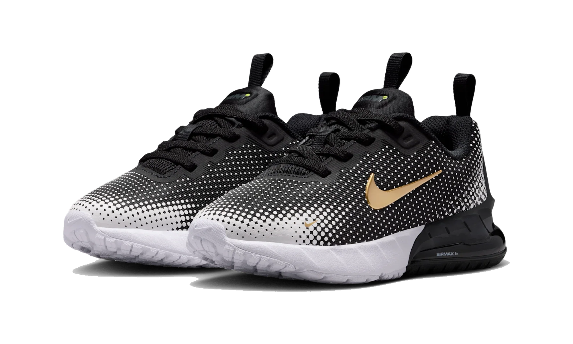 Nike Air Max Phoenix Black White Metallic Gold (PS)
