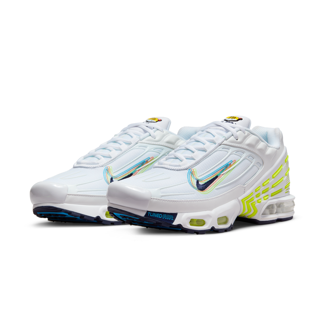 Nike Air Max Plus 3 3D Swoosh White Volt