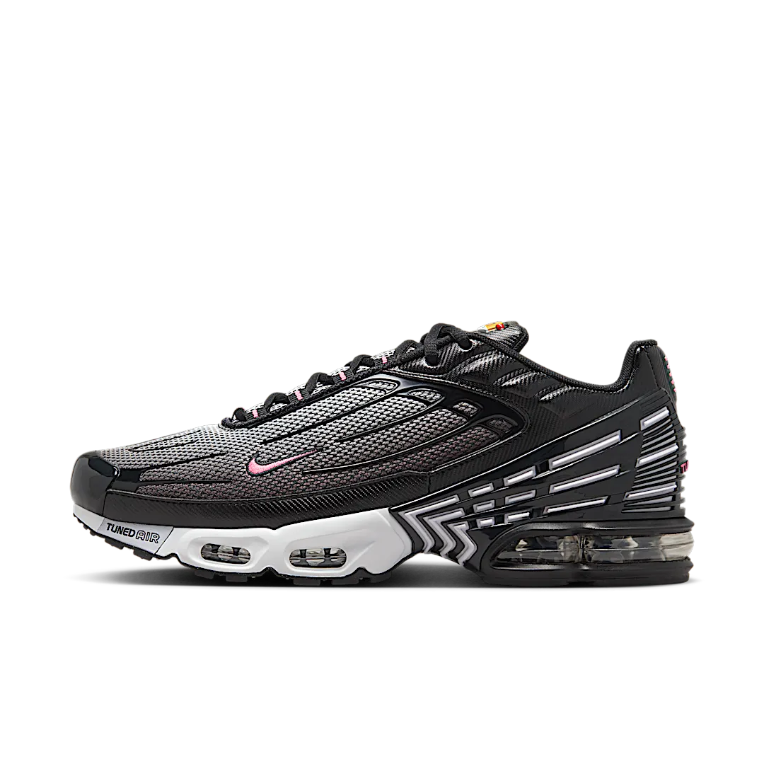 Nike Air Max Plus 3 Black White Chamois, Black/White/Chamois/Sunset Pulse (HF3838-001)