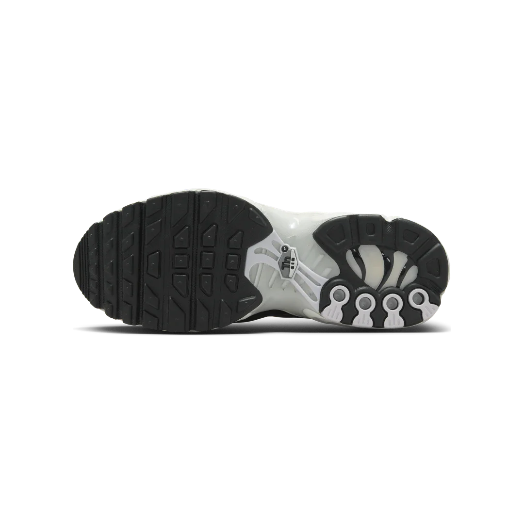 Nike Air Max Plus Black White Sail Metallic Cool Grey, Black/White/Sail/Metallic Cool Grey (CD0609-026)