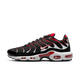 Nike Air Max Plus Black White University Red