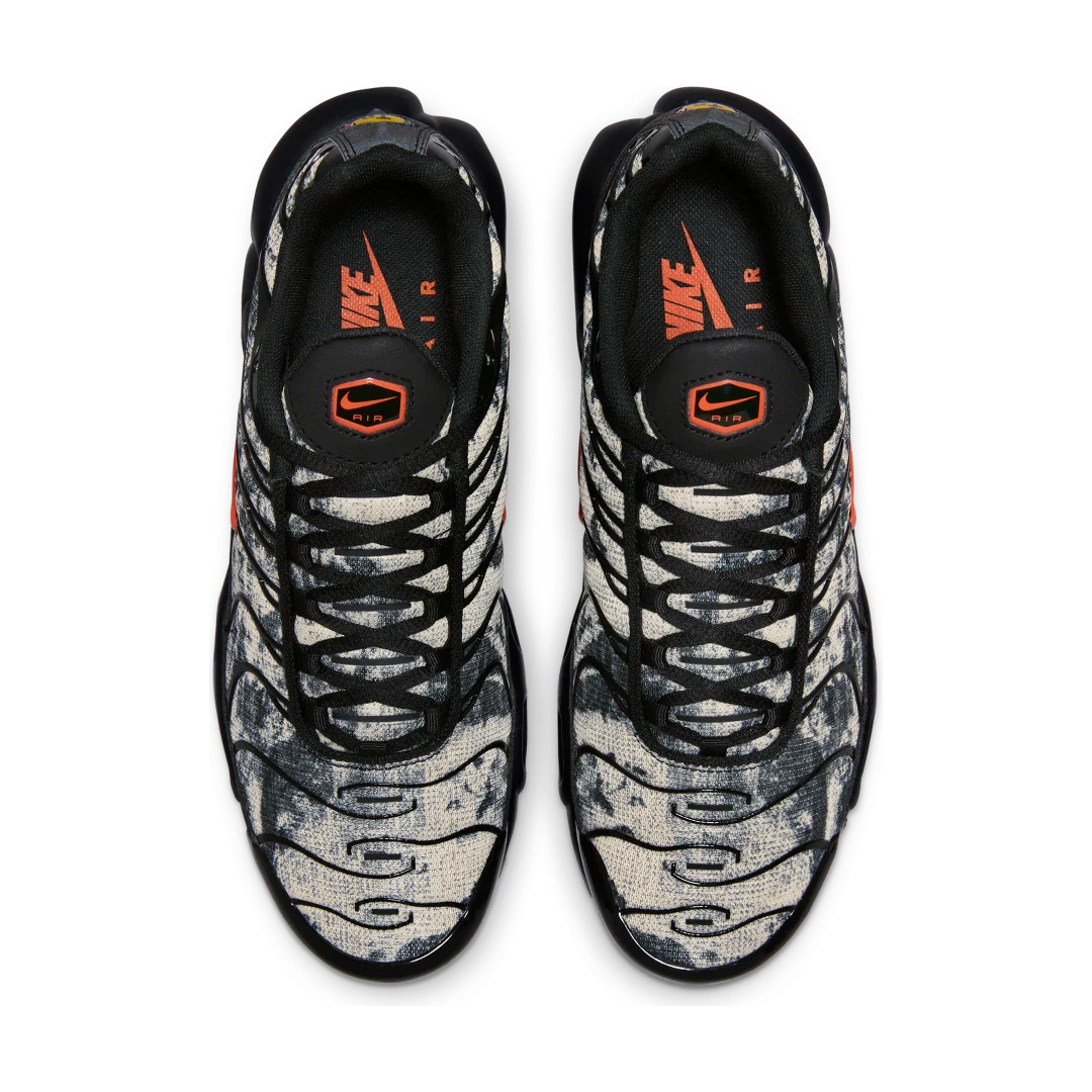 Nike Air Max Plus Camo Black Safety Orange, Black/White/Safety Orange (FV6913-001)
