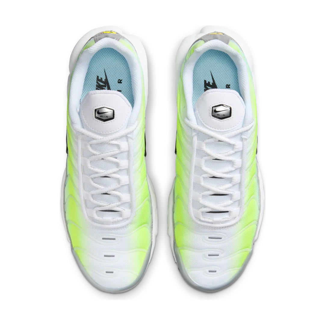 Nike Air Max Plus Cyber Glacier Blue Gradient, White/Cyber/Glacier Blue/Black (HJ9574-100)