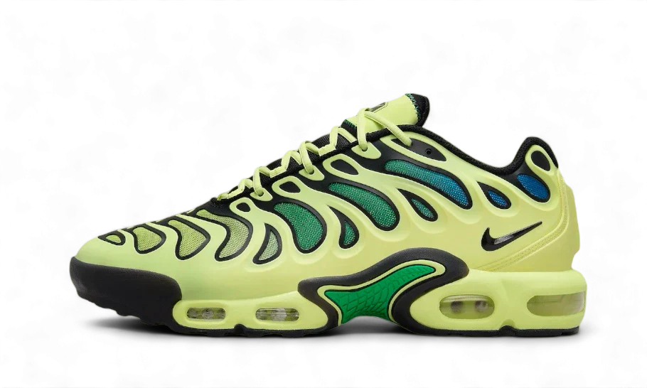 Nike Air Max Plus Drift Light Lemon Twist, Light Lemon Twist/Black/Stadium Green (FD4290-700)