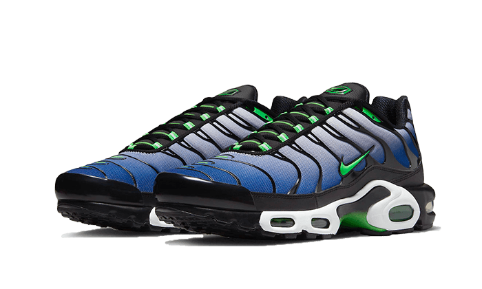 Nike Air Max Plus Icons Deep Royal Scream Green, Black/White/Deep Royal/Scream Green (DX4326-001)