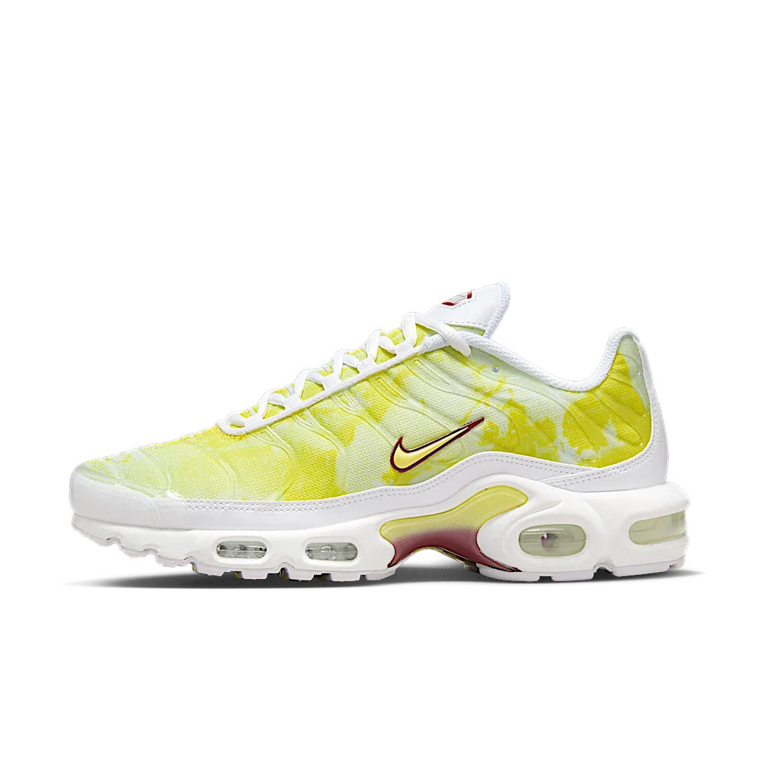 Nike Air Max Plus Lemon Wash, White/Football Grey/Dark Team Red/Light Laser Orange (FZ4348-100)