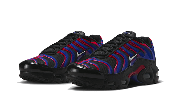 Nike Air Max Plus Spider-Man, Black/University Red/Racer Blue/White (FN7805-001)