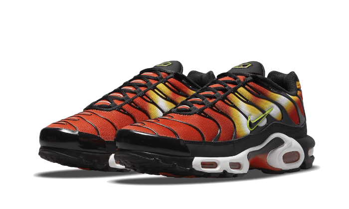 Nike Air Max Plus Sunset Orange Yellow (2021), Orange/Red/Black/Volt (DR8581-800)