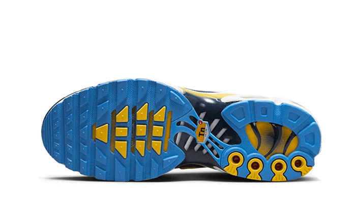 Nike Air Max Plus University Blue Topaz Gold, University Blue/Coconut Milk/Midnight Navy/Topaz Gold (FD9871-400)