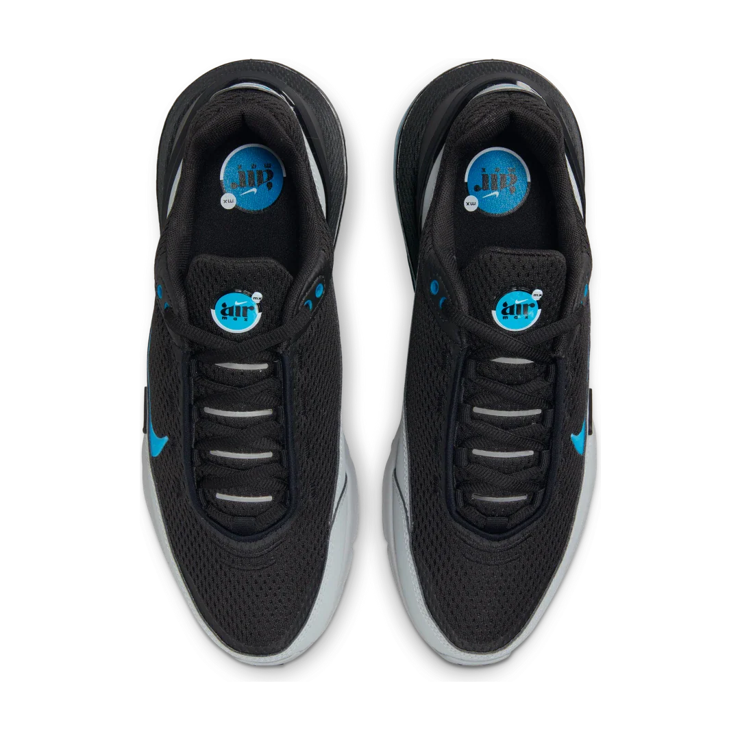 Nike Air Max Pulse Black Grey Laser Blue, Black/Light Smoke Grey/Laser Blue/Laser Blue (DR0453-002)