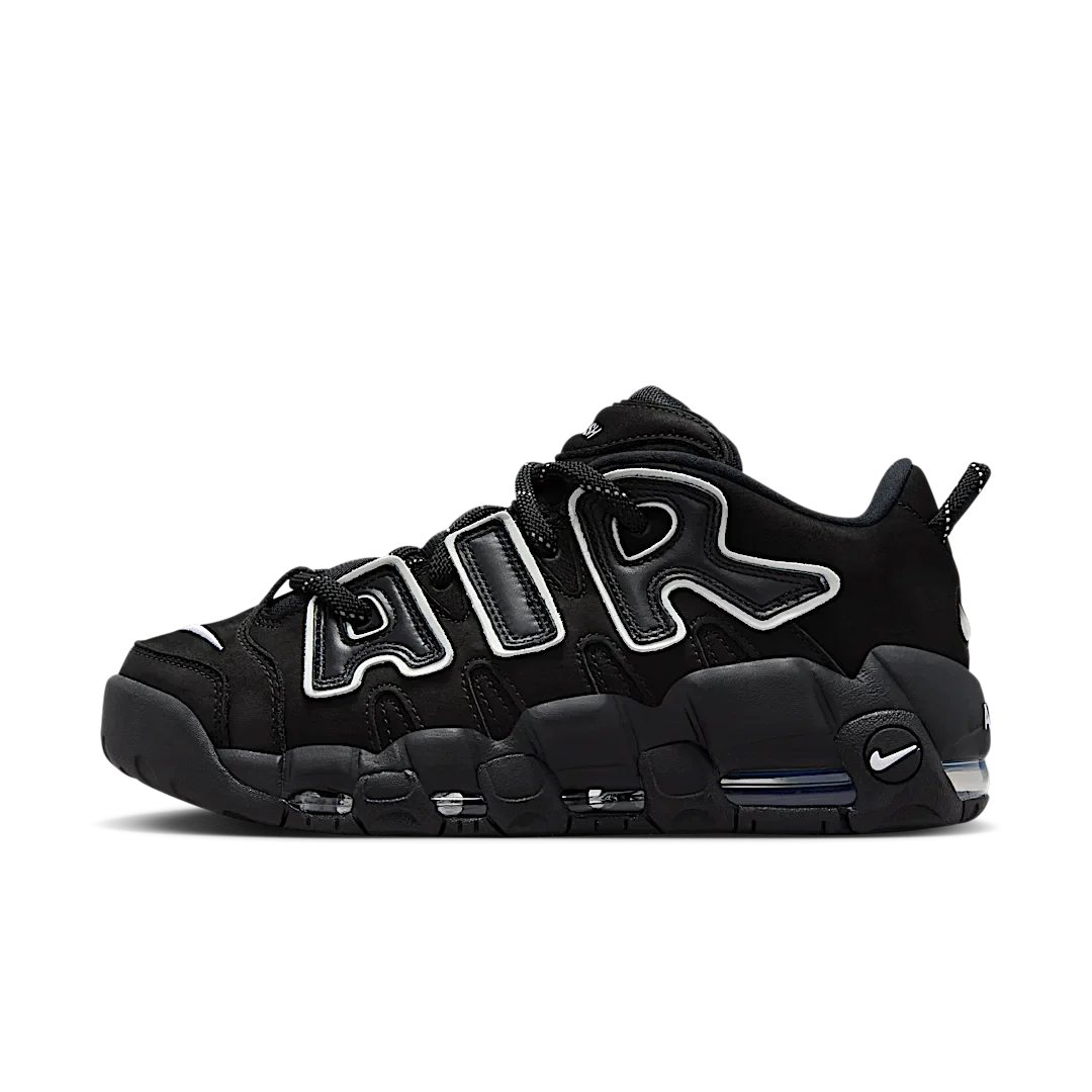 Nike Air More Uptempo Low AMBUSH Black, Black/White/Black (FB1299-001)