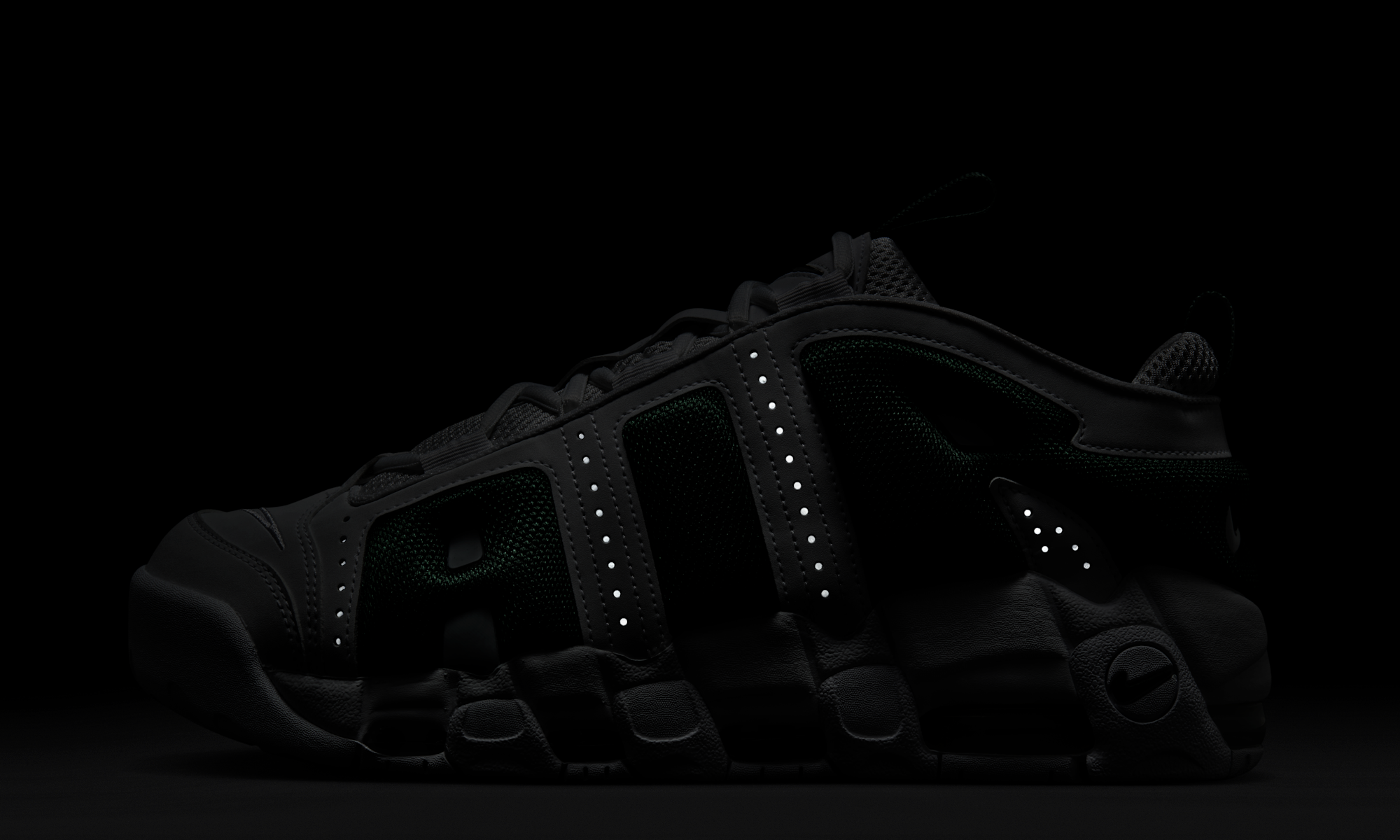 Nike Air More Uptempo Low White Fir