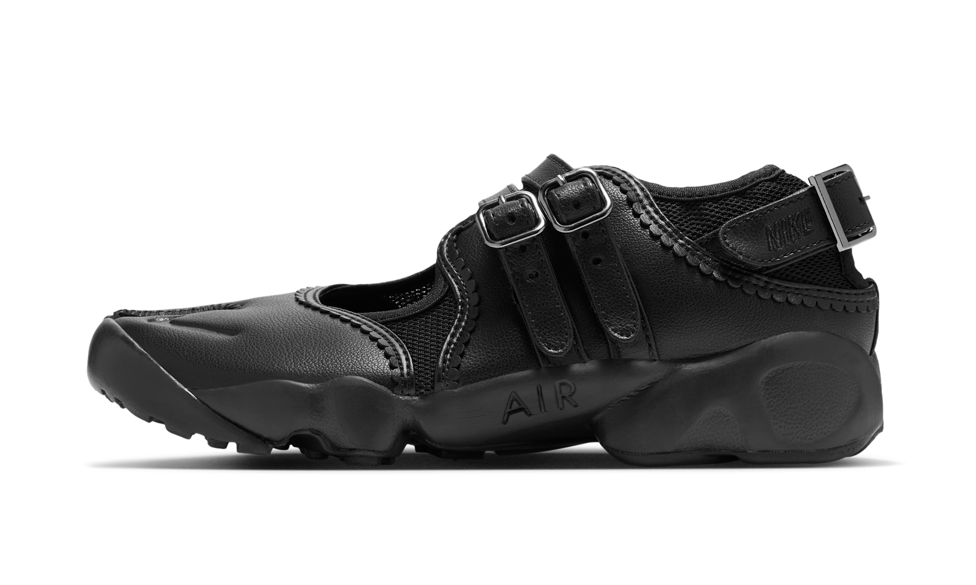 Nike Air Rift Triple Black Buckle Strap