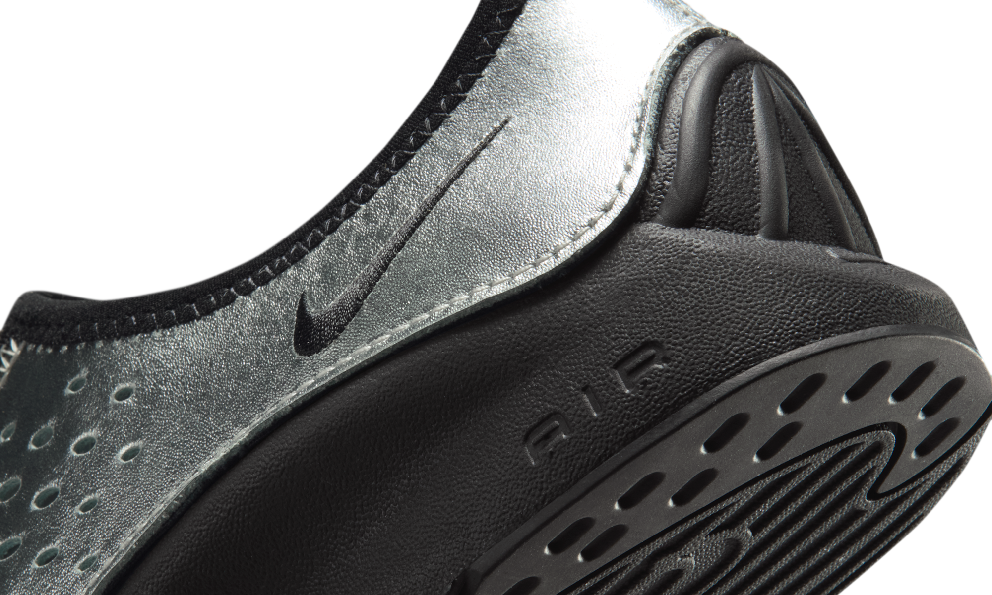 Nike Air Superfly Moc Metallic Silver Black