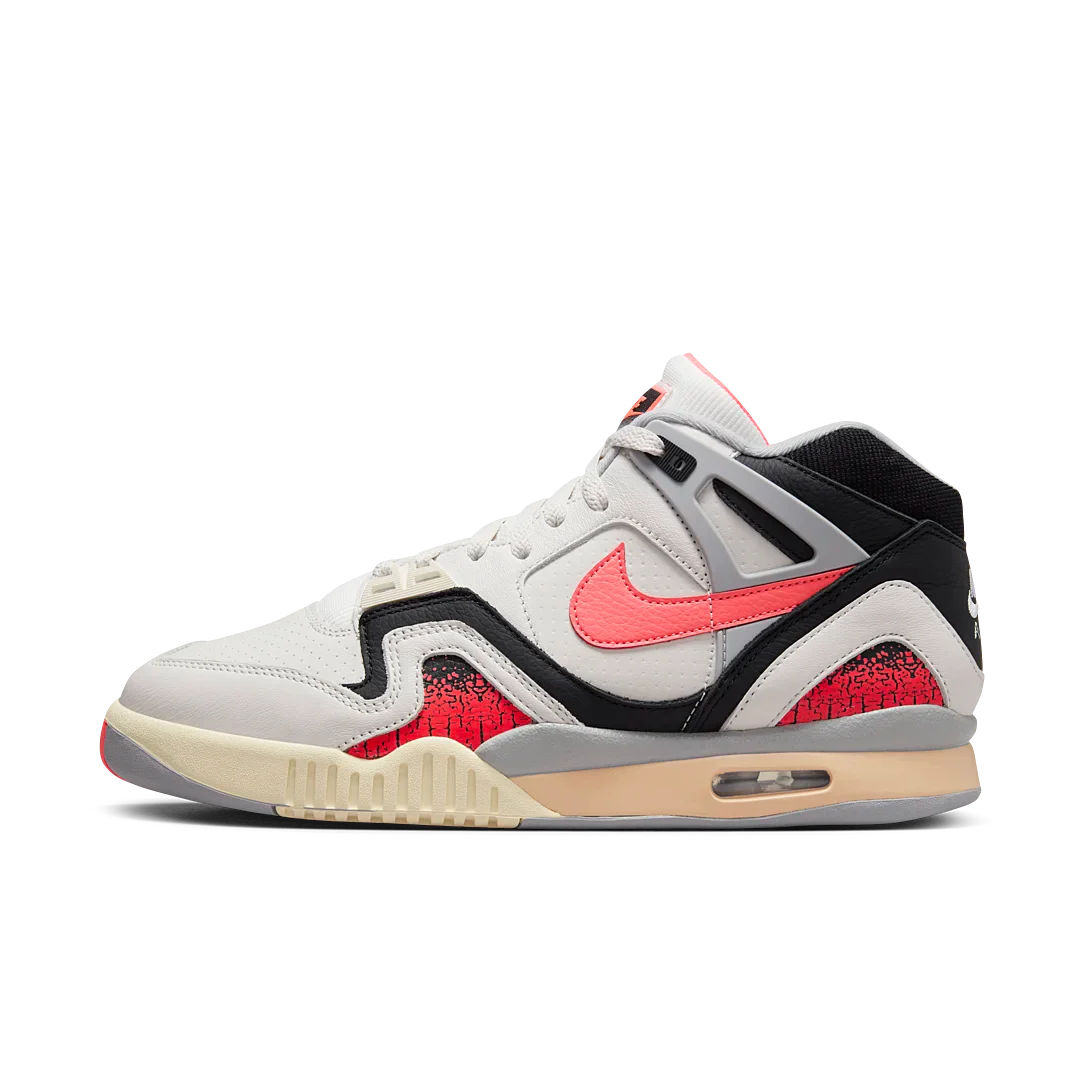 Nike Air Tech Challenge II Hot Lava (2024), Phantom/Hot Lava/Black/Silver/Pale Ivory (FZ9033-001)