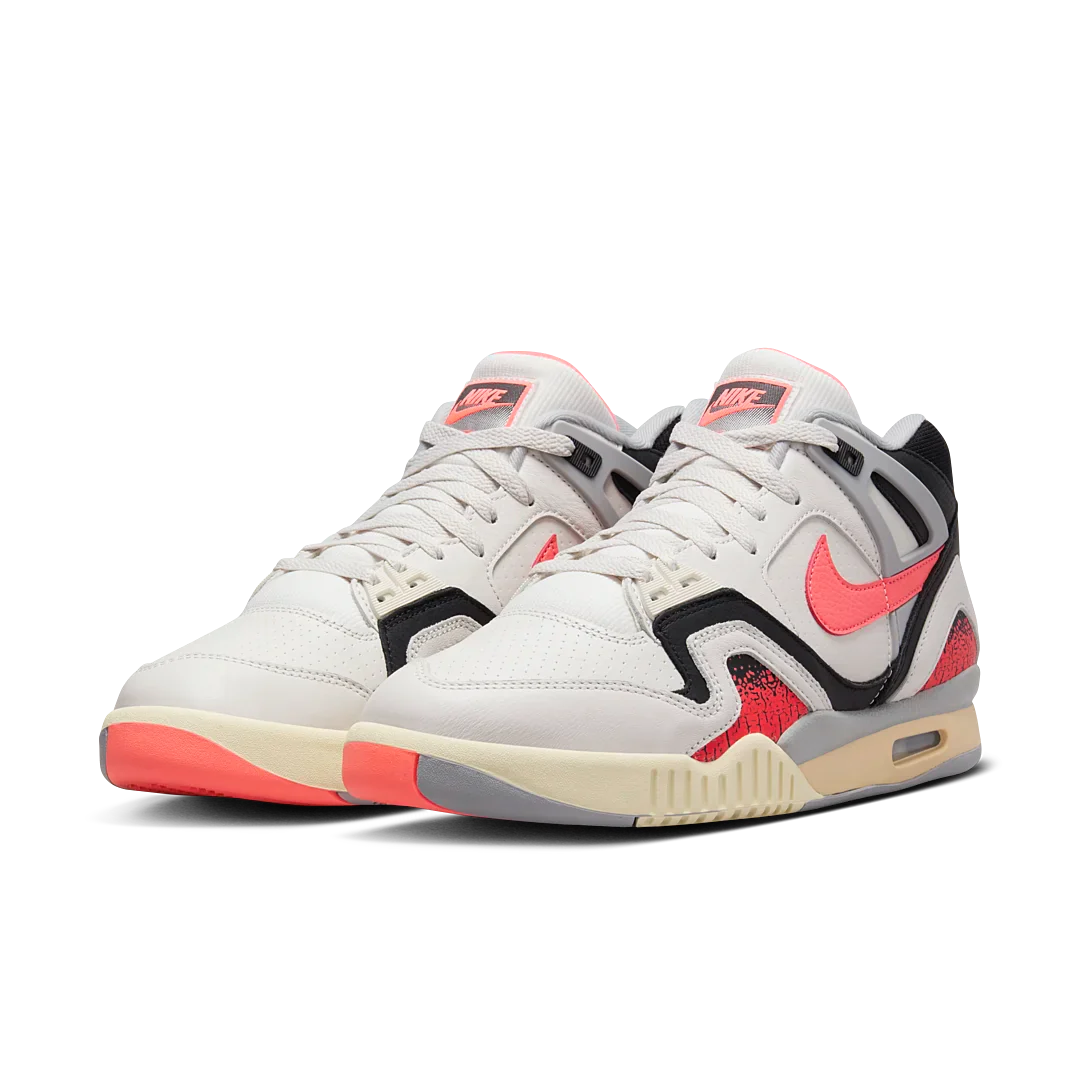 Nike Air Tech Challenge II Hot Lava (2024), Phantom/Hot Lava/Black/Silver/Pale Ivory (FZ9033-001)