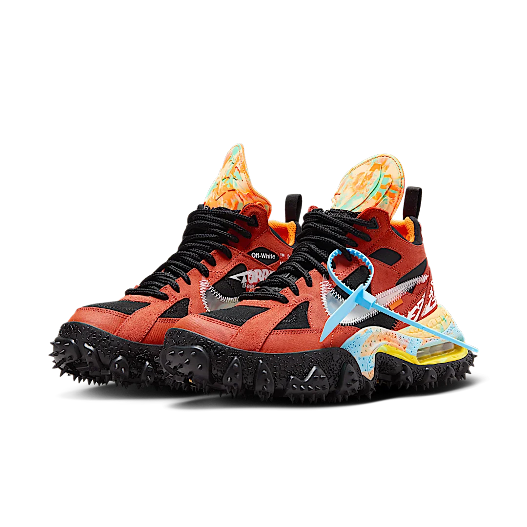 Nike Air Terra Forma Off-White Mantra Orange, Mantra Orange/Black-Clear (DQ1615-800)