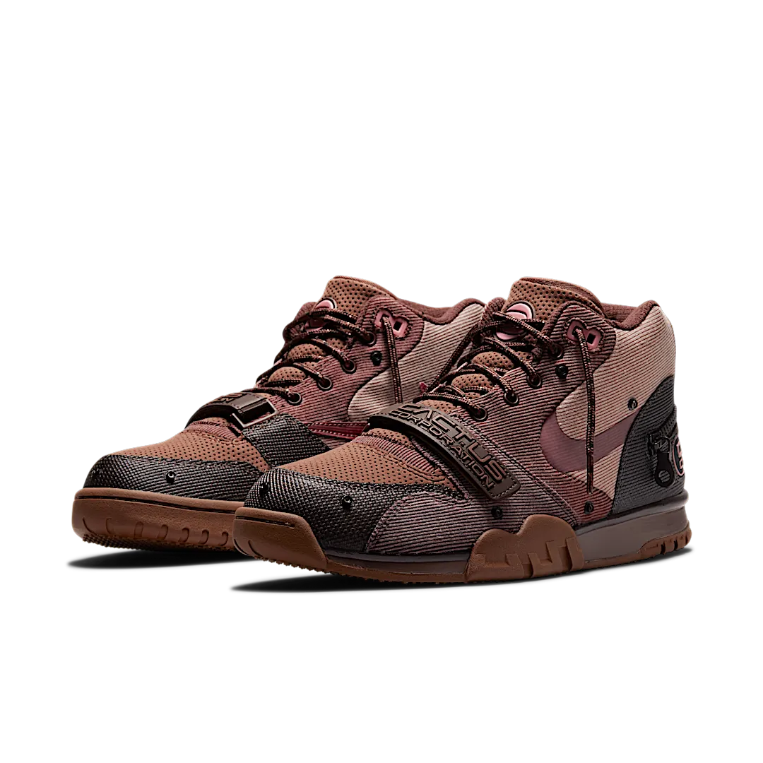 Nike Air Trainer 1 SP Travis Scott Wheat, Light Chocolate/Rust Pink (DR7515-200)