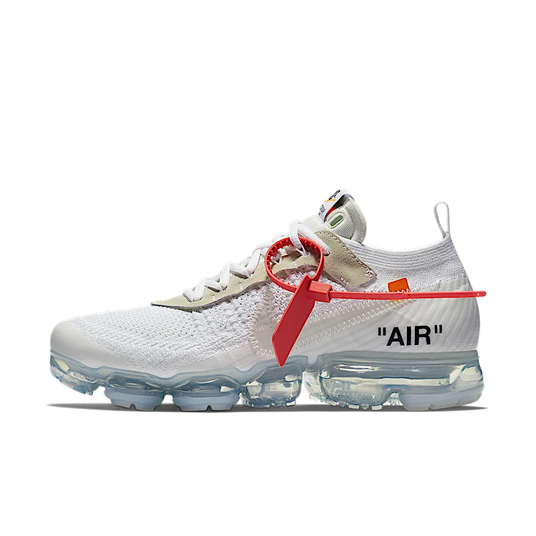 Nike Air VaporMax Off-White (2018), White/Total Orange-Black (AA3831-100)