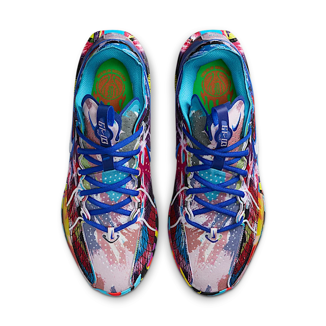 Nike Air Zoom GT Cut 3 Jewell Loyd Paint, Multi-Color (IF2523-100/IF2522-100)