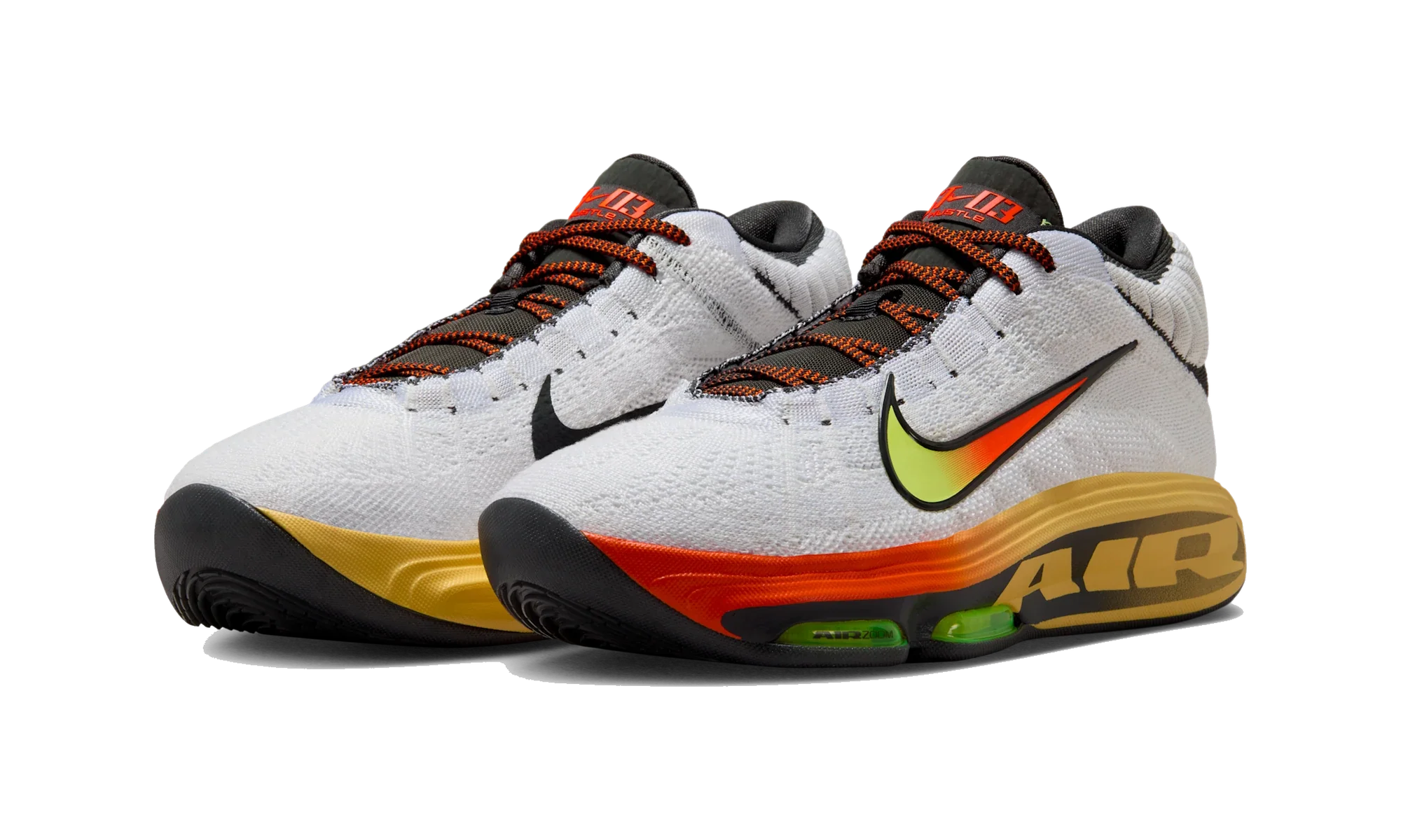 Nike Air Zoom GT Hustle 3 Big Air White Safety Orange