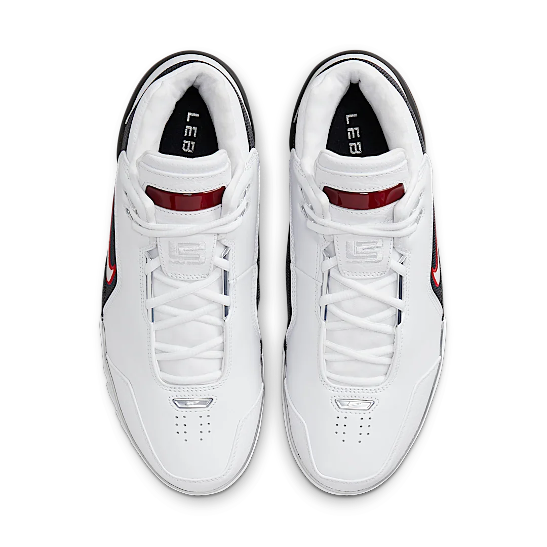 Nike Air Zoom Generation Retro Debut (2023), White/Black/Varsity Red/Metallic Silver (DV7219-100)