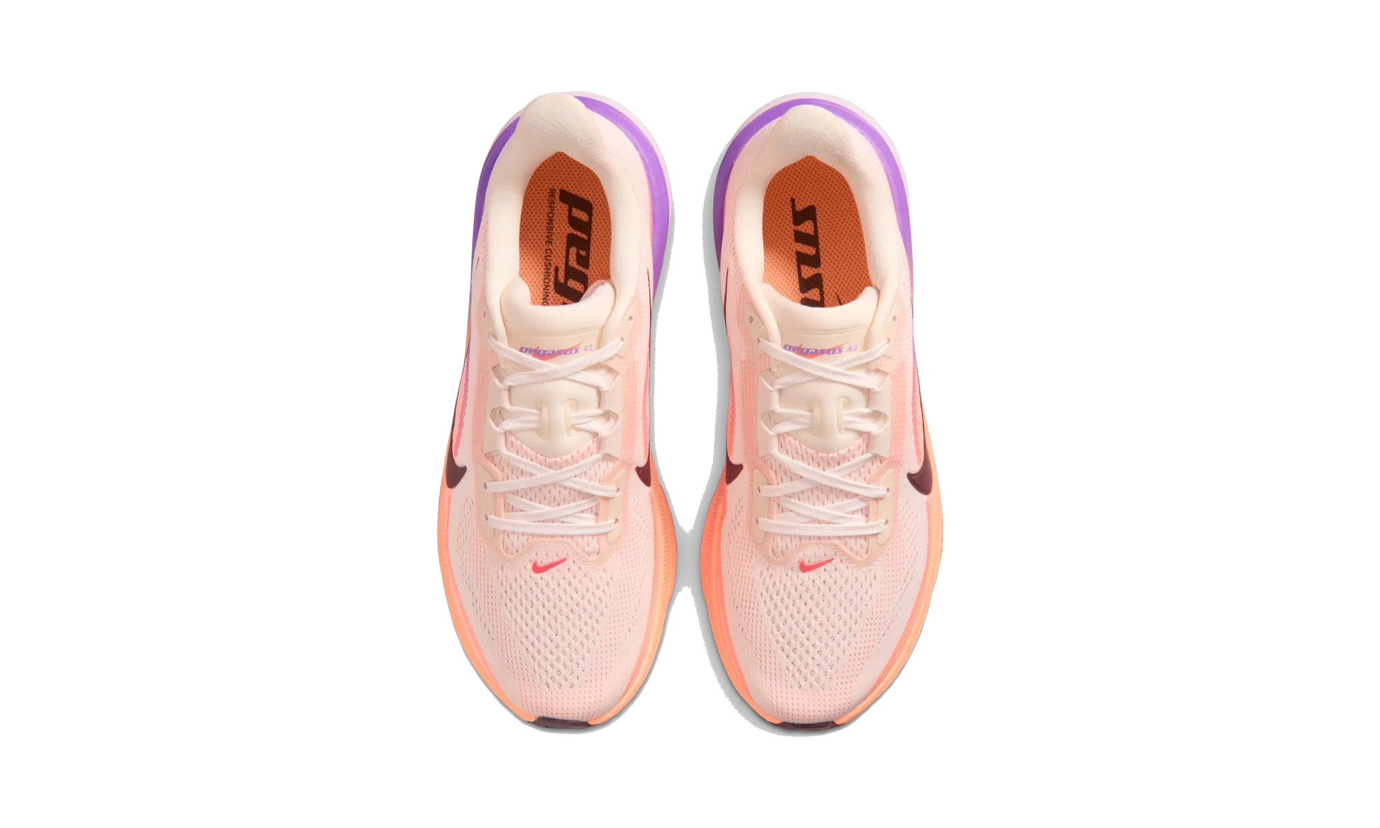 Nike Air Zoom Pegasus 42 Orange Pulse Bright Violet
