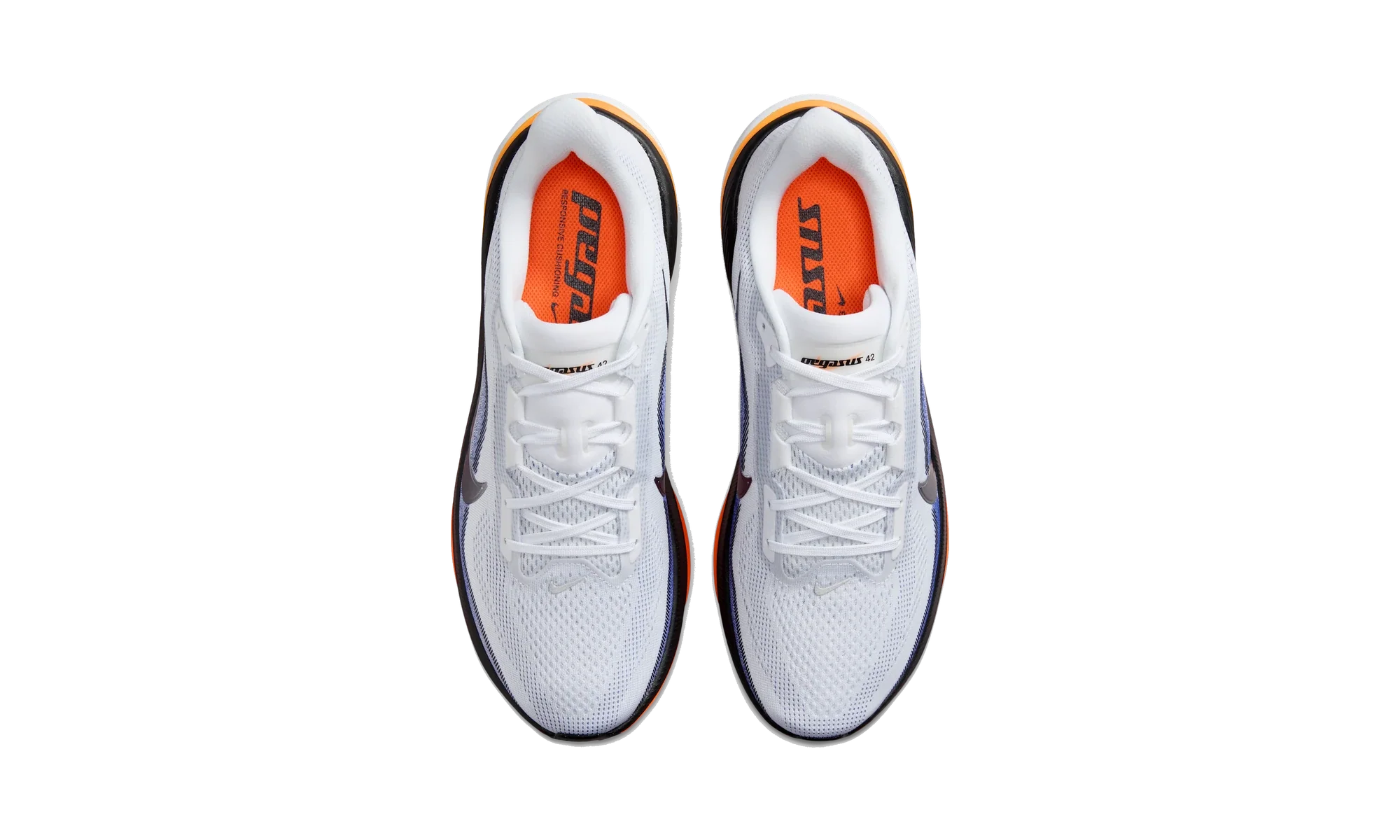 Nike Air Zoom Pegasus 42 White Lapis Total Orange