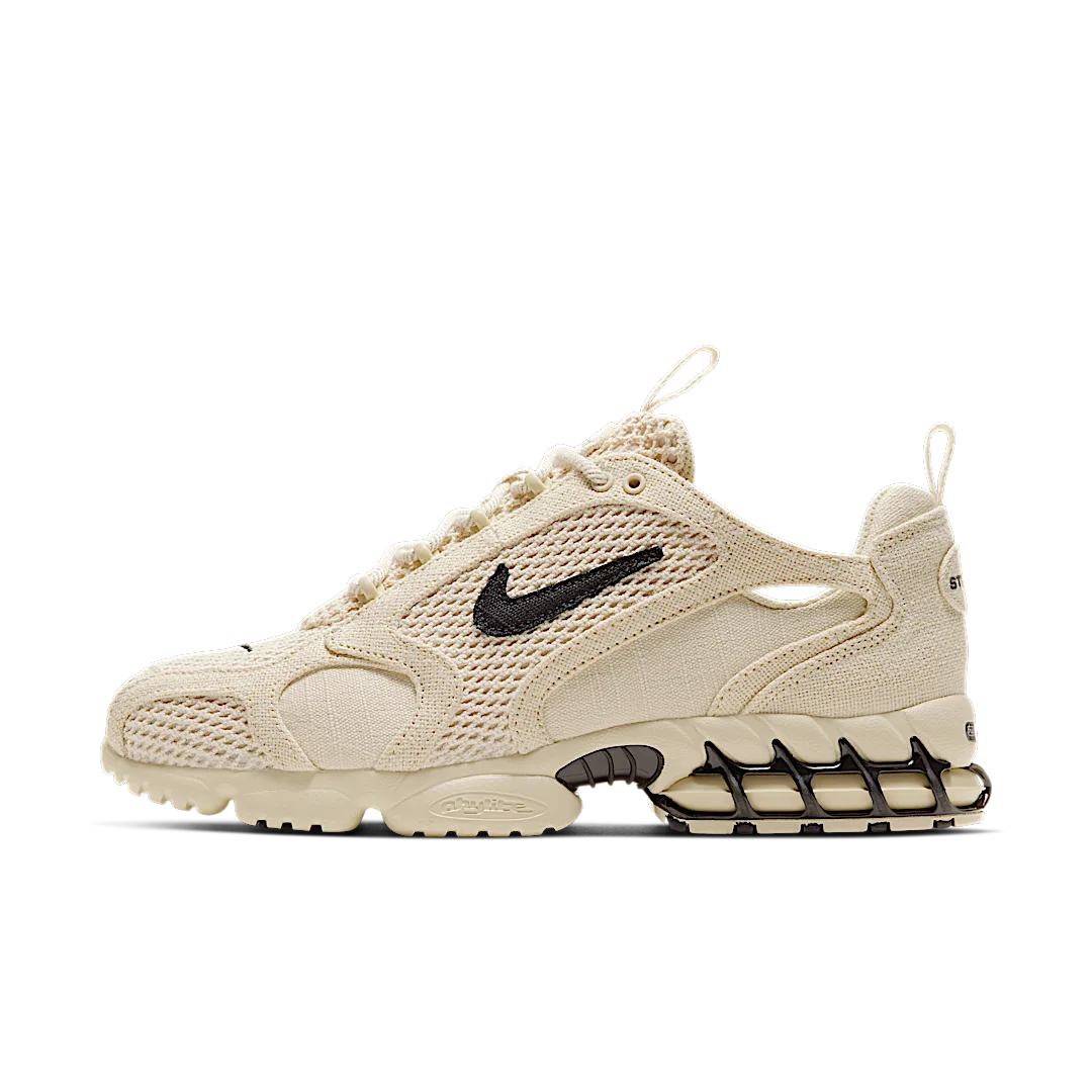 Nike Air Zoom Spiridon Cage 2 Stussy Fossil, Fossil/Black-Fossil (CQ5486-200)