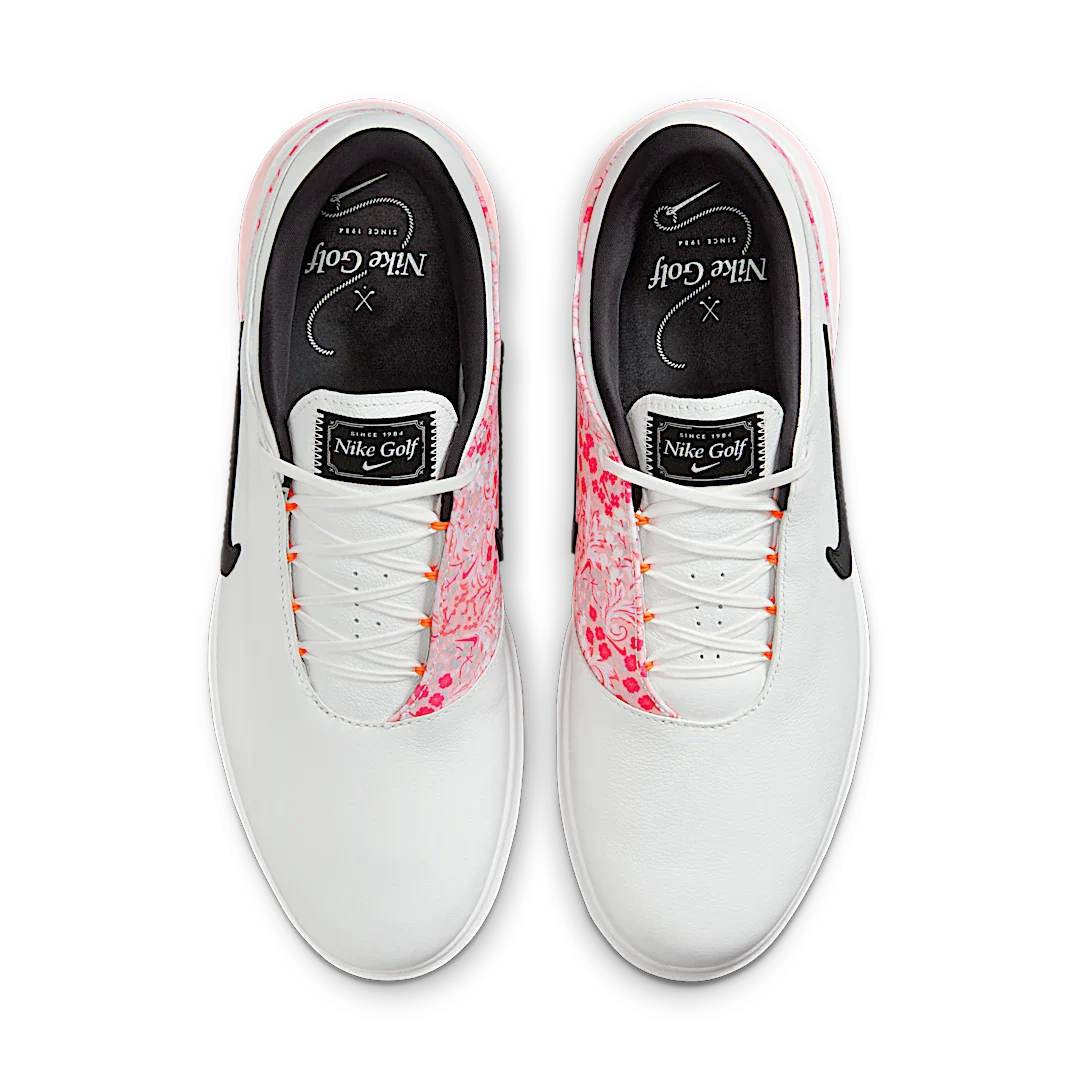 Nike Air Zoom Victory Tour 4 The Masters Augusta Azaleas, Summit White/Pink Bloom/Bright Crimson/Black (HM6543-100)