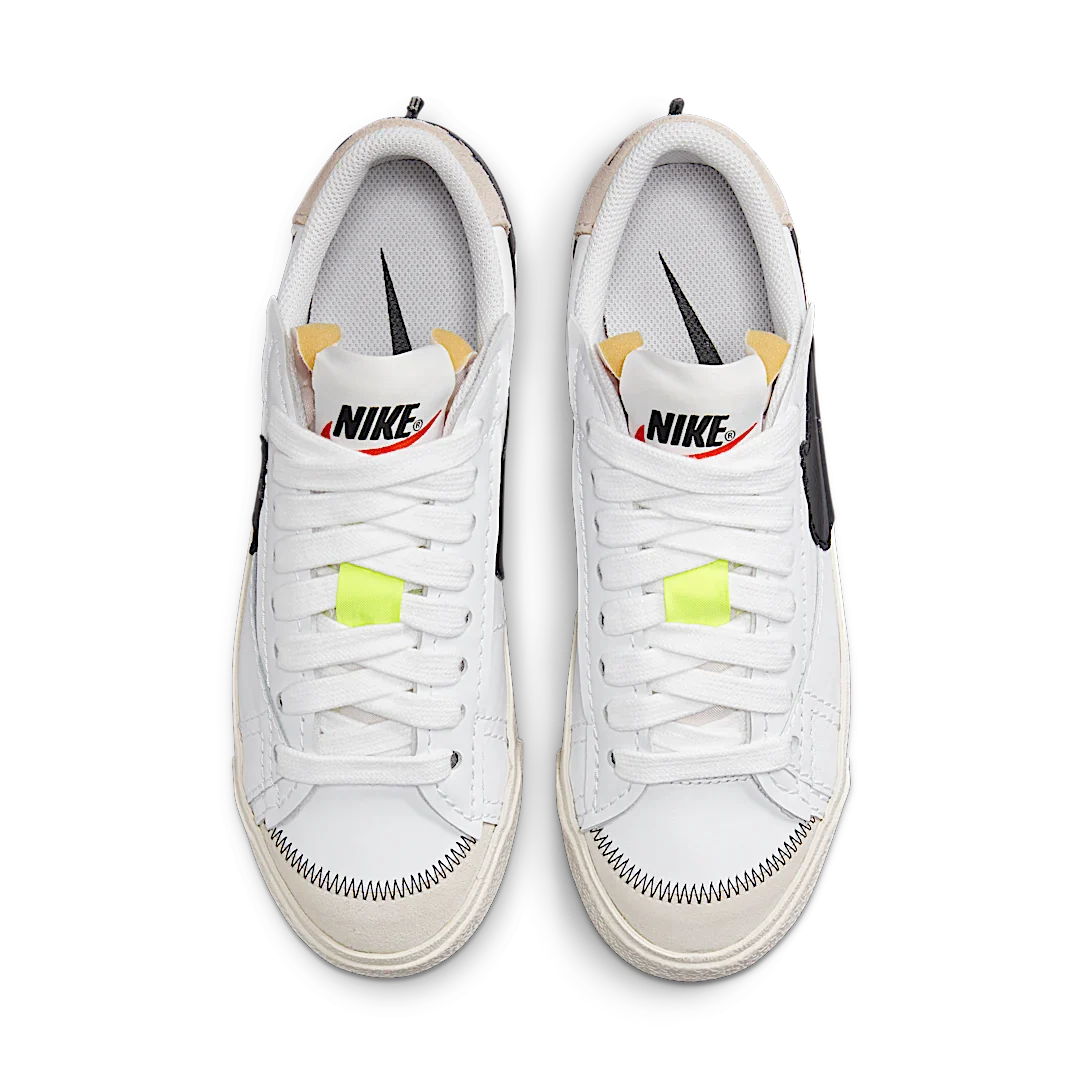 Nike Blazer Low 77 Jumbo White Black Sail, White/White/Sail/Black (DQ1470-101)