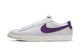 Nike Blazer Low Leather White Purple
