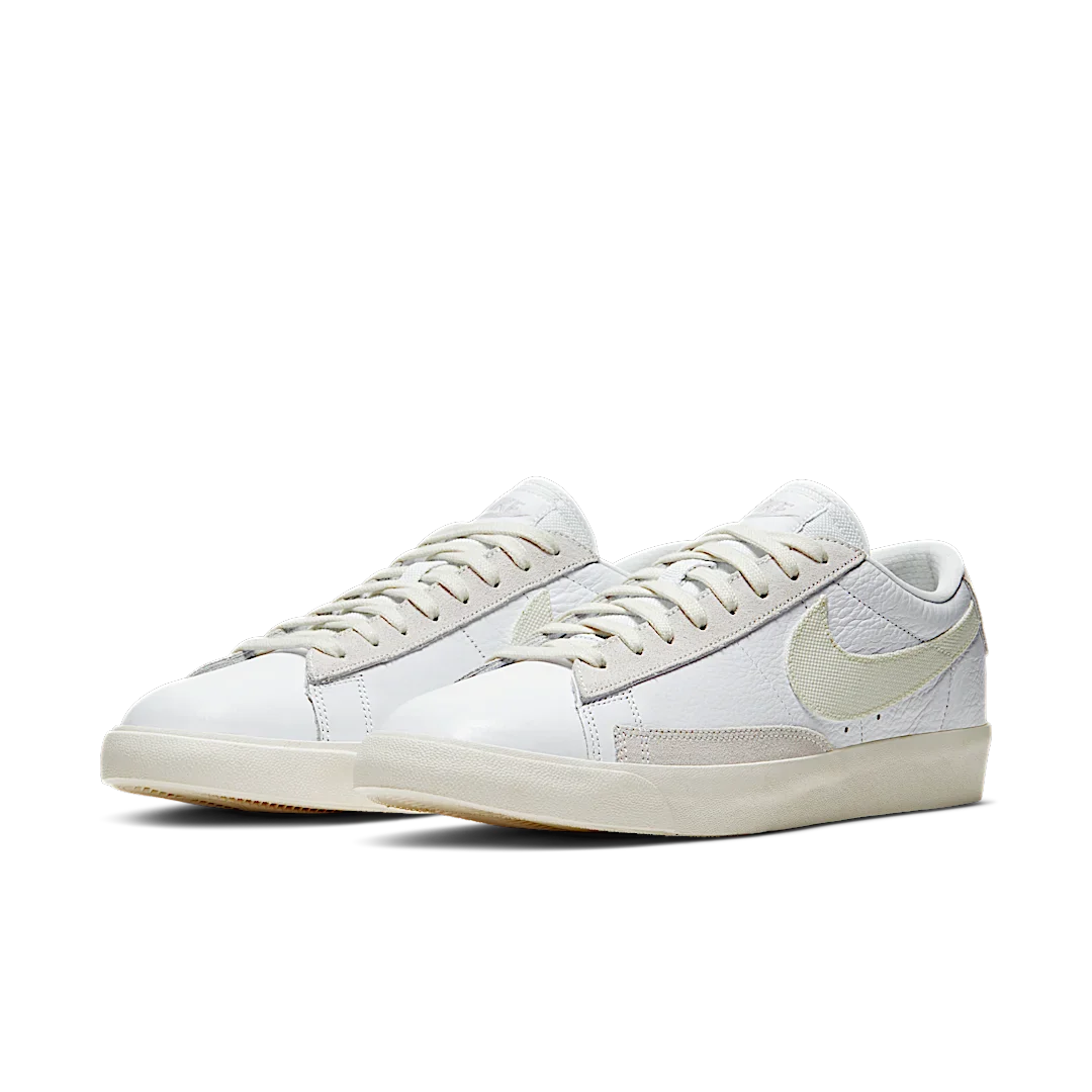 Nike Blazer Low Leather White Sail, White/Sail-Platinum Tint (CW7585-100)