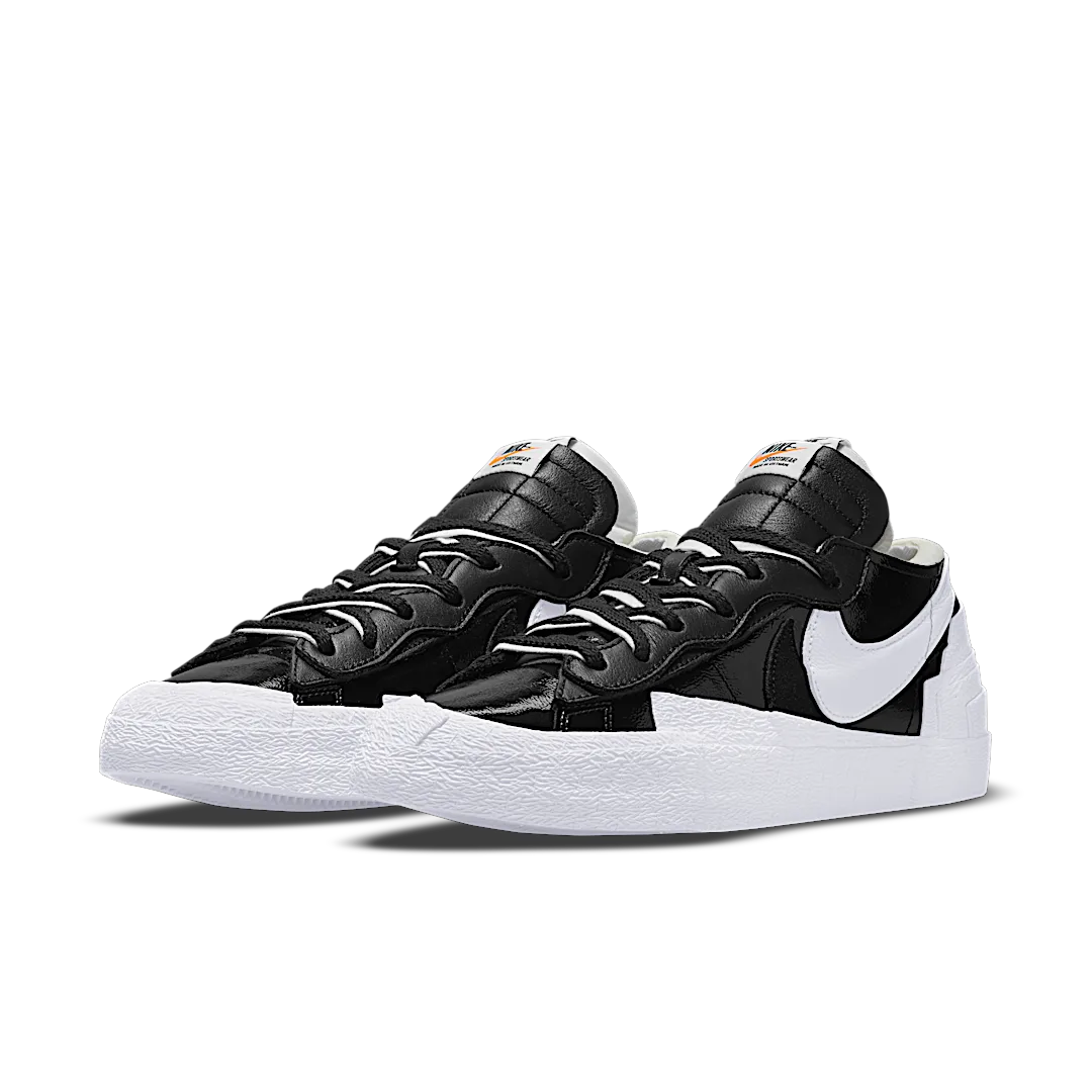 Nike Blazer Low Sacai Black Patent Leather