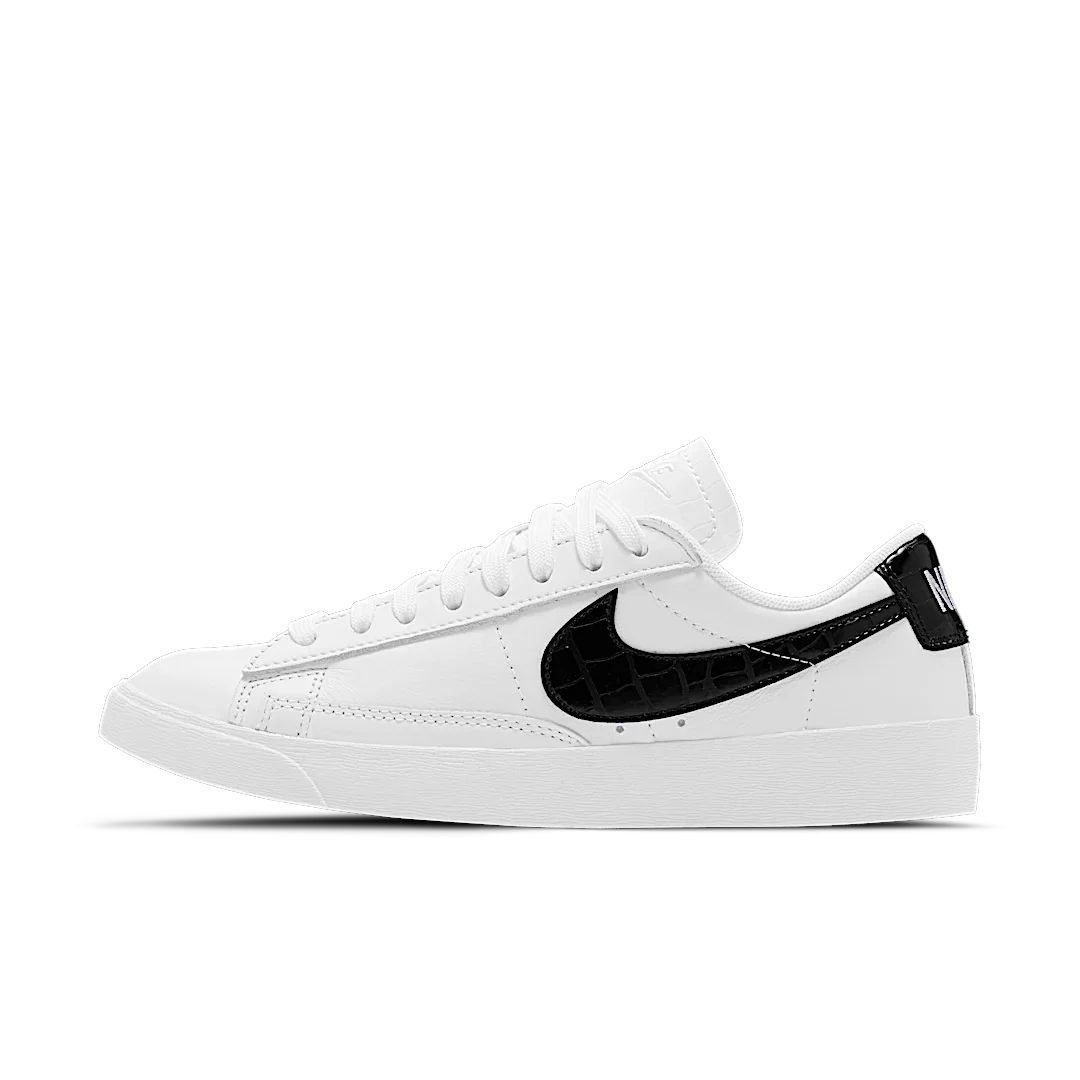 Nike Blazer Low White Black Croc, White/Black (BQ0033-100)