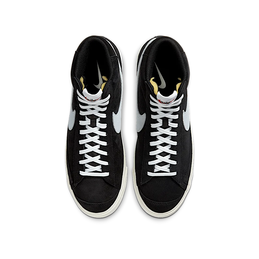 Nike Blazer Mid 77 Black Suede, Black/White (CW2371-001)