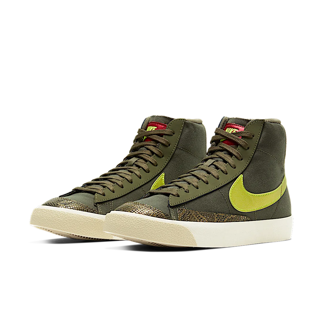 Nike Blazer Mid 77 Olive Snakeskin