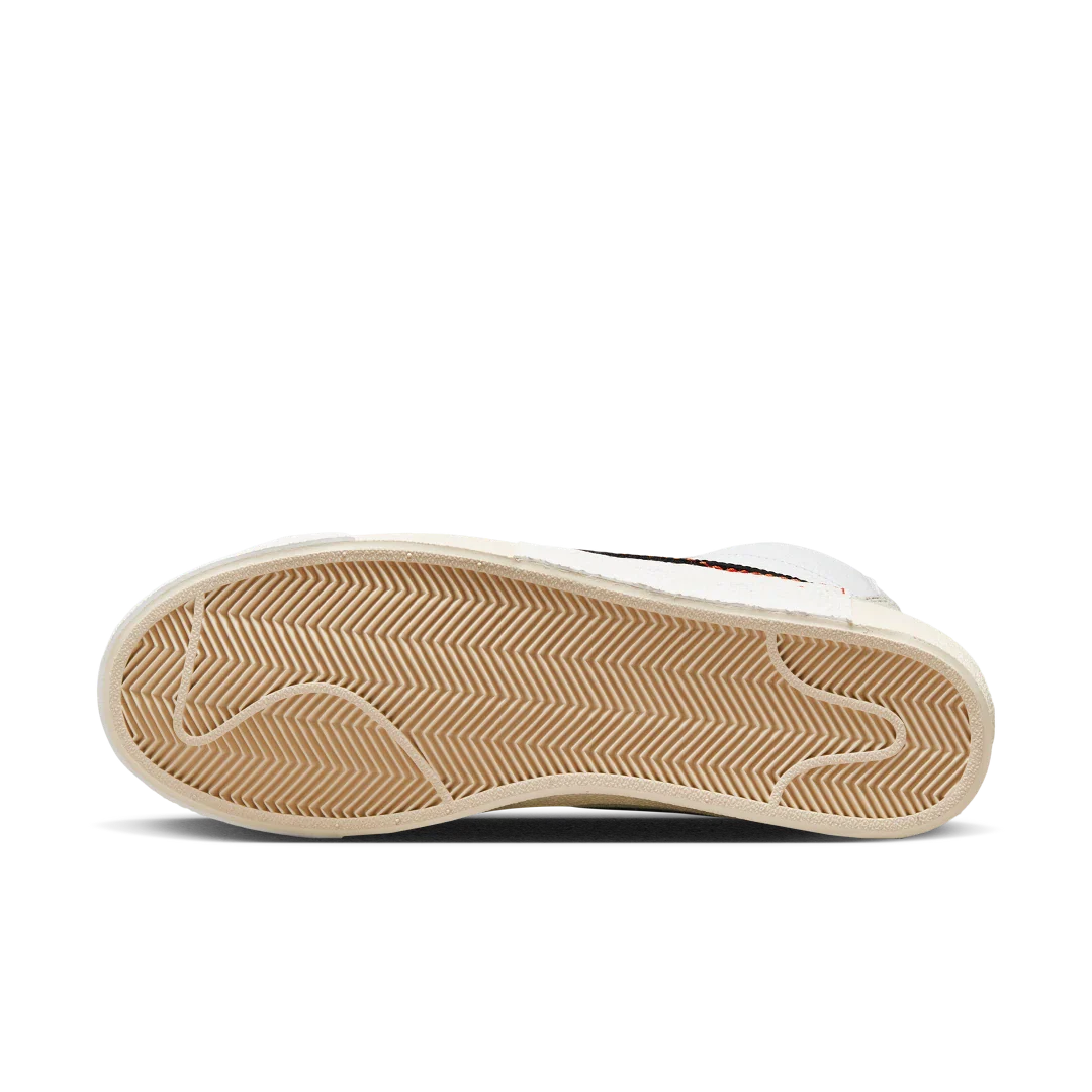 Nike Blazer Mid 77 Pro Club White Black Light Bone Summit White, White/Black/Light Bone/Summit White (DQ7673-100)