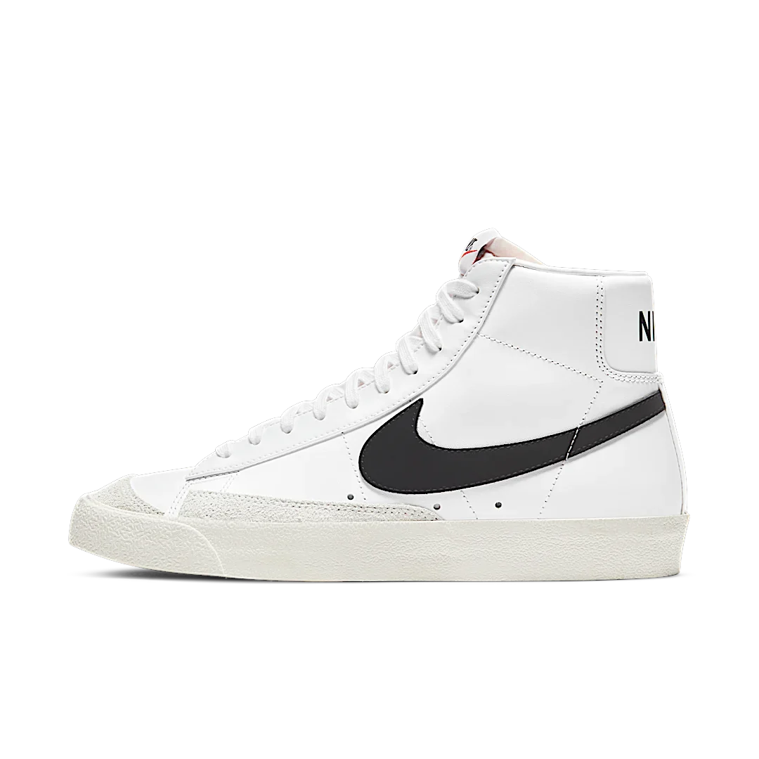 Nike Blazer Mid 77 Vintage White Black, Black/Sail-White (BQ6806-100)