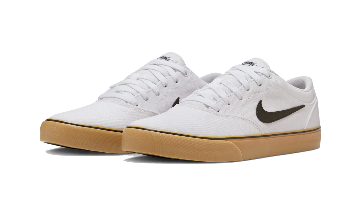 Nike Chron 2 Canvas SB White Gum Light Brown