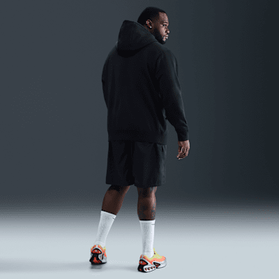 Nike Club Fleece Pullover Hoodie Black/White