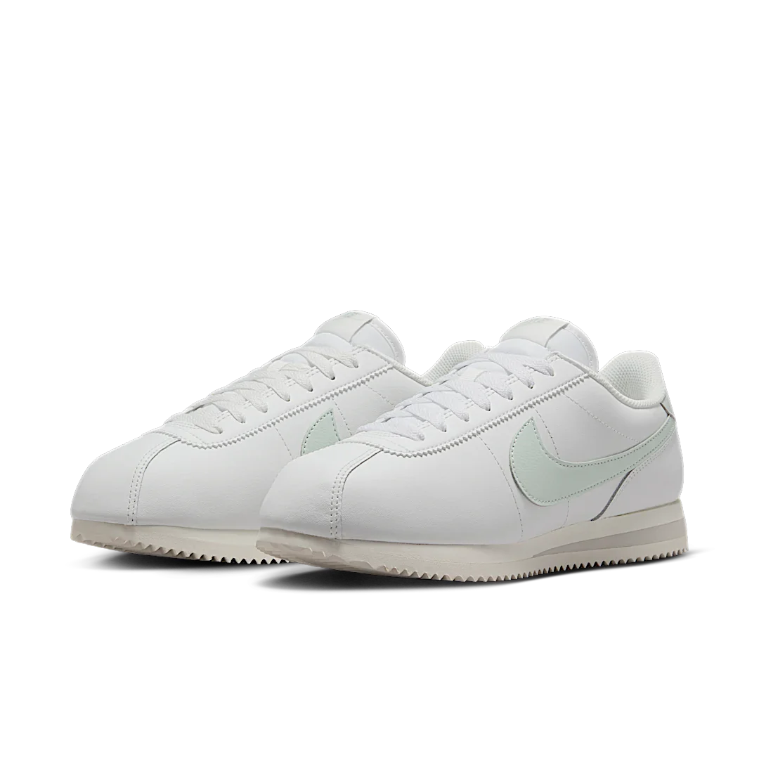 Nike Cortez Leather Summit White Light Silver, Summit White/Sail/Light Bone/Light Silver (DN1791-106)