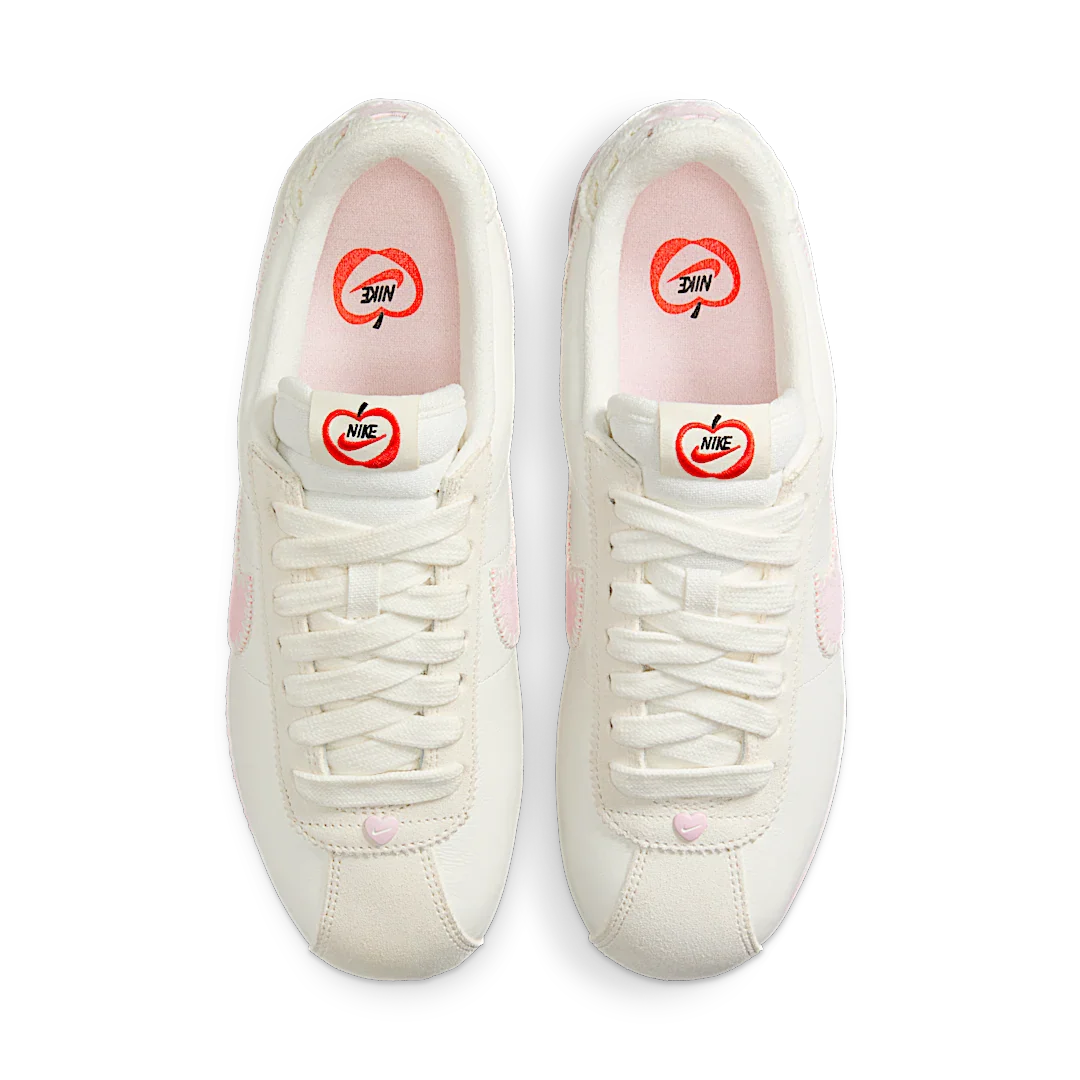 Nike Cortez Valentine's Day (2025), Sail/Pink Foam/Sail/College Grey (HV6012-161)