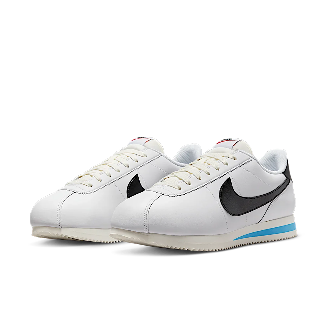 Nike Cortez '23 White Black Light Photo Blue, White/Black-Light Photo Blue-Sail (DM4044-100)