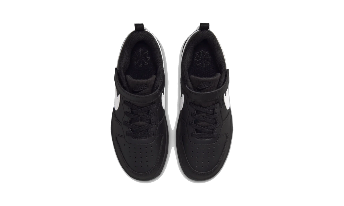Nike Court Borough Low Recraft Black White Black (PS)