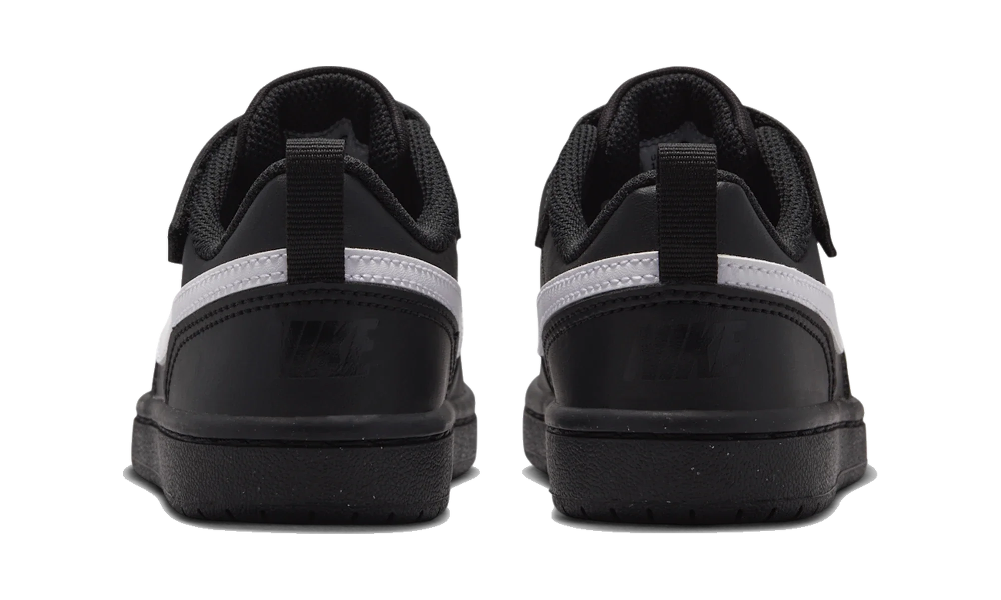 Nike Court Borough Low Recraft Black White Black (PS)