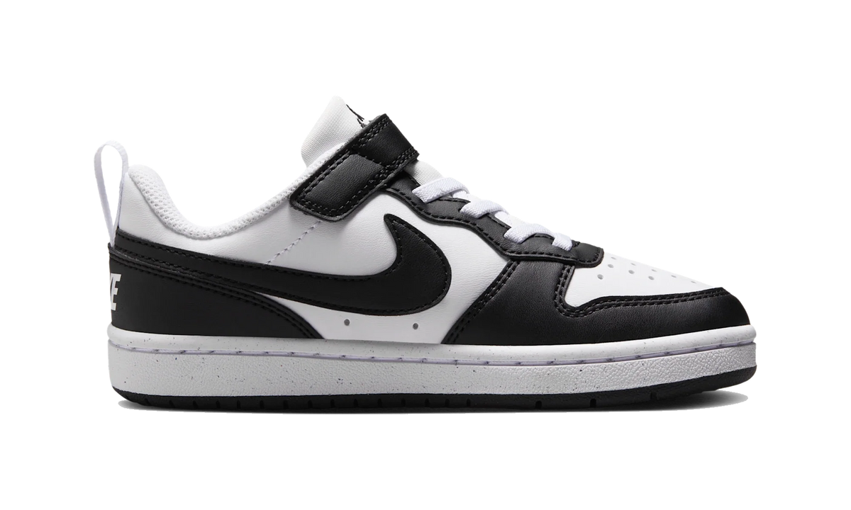 Nike Court Borough Low Recraft Black White (PS)
