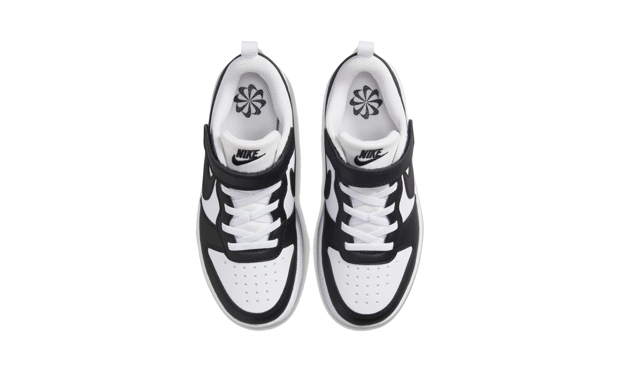 Nike Court Borough Low Recraft Black White (PS)